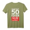 50 Jahre Plus MwSt T-Shirt – Lustiges Geburtstagsspruch für Buchhalter, Steuerprüfer & Controller zum 50. Geburtstag