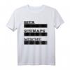 Bier Schnaps Mische T-Shirt beschreibbar mit Kreide – Lustiges Party-Shirt für Junggesellenabschied, Festivals & Trinkspiele für Herren und Frauen