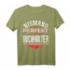 Niemand Ist Perfekt - Lustiges Buchhalter T-Shirt als Geschenkidee für Kollegen, Berufseinsteiger, Rentner und Jubiläum in der Buchhaltung