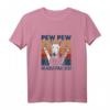 Pew Pew Madafakas Bullterrier T-Shirt - Lustiges Hundemotiv, Klassisch geschnitten, Perfekt als Geschenk für Hundeliebhaber