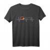Igel Herzschlag Stacheltier EKG T-Shirt für Tierliebhaber – Süßes Design für Igelliebhaber und Waldfans