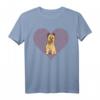 Cairn Terrier Valentinstag Herz T-Shirt - Tierliebe Geschenk für Gassi-Gänger und Hundeliebhaber
