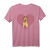 Cairn Terrier Valentinstag Herz T-Shirt - Tierliebe Geschenk für Gassi-Gänger und Hundeliebhaber