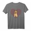 Cairn Terrier Valentinstag Herz T-Shirt - Tierliebe Geschenk für Gassi-Gänger und Hundeliebhaber