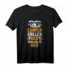 Herren Camping Grillen Bier Lustiges T-Shirt - Witziges Geschenk für Camper, Bierliebhaber und Grillmeister