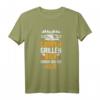 Herren Camping Grillen Bier Lustiges T-Shirt - Witziges Geschenk für Camper, Bierliebhaber und Grillmeister
