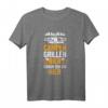 Herren Camping Grillen Bier Lustiges T-Shirt - Witziges Geschenk für Camper, Bierliebhaber und Grillmeister