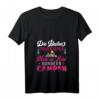 Camping T-Shirt für Frauen mit V-Ausschnitt - Lustiges Spruch-Shirt für Naturliebhaberinnen & Camperinnen