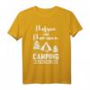 Caravan Wohnmobil Zelt Partnerlook T-Shirt für Ehepaar - Lustiges Camping Geschenk für Geburtstag, Hochzeit & Naturfreunde