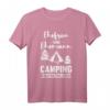 Caravan Wohnmobil Zelt Partnerlook T-Shirt für Ehepaar - Lustiges Camping Geschenk für Geburtstag, Hochzeit & Naturfreunde