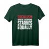 Anti-Sozialismus Kapitalismus T-Shirt mit Definition 'Where Everyone Starves Equally' – Für stolze Kapitalisten, Investoren und Unternehmer