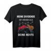 Kapitalismus Fans T-Shirt mit Börse, Aktien & Dividende – Lustiges Geschenk für Investoren, Trader & Finanzliebhaber
