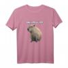Ok, ich ziehe Capybara hoch T-Shirt – Lustiges Tiermotiv für Familie & Freunde zu Weihnachten, Halloween, Vatertag & mehr