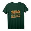 Herren Rentner Geschenk Lustig Rente Chef ist jetzt Frau T-Shirt – Perfekt für Ruhestand, Renteneintritt & Abschiedsfeiern