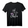 Lustiges 'Ich bin hier die Chefin' T-Shirt mit rosa/lila Krone – Perfektes Geschenk für die beste Mama
