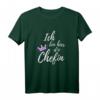 Lustiges 'Ich bin hier die Chefin' T-Shirt mit rosa/lila Krone – Perfektes Geschenk für die beste Mama
