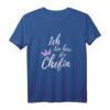 Lustiges 'Ich bin hier die Chefin' T-Shirt mit rosa/lila Krone – Perfektes Geschenk für die beste Mama