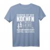 Lustiges Chemie T-Shirt – Chemie ist wie Kochen, mit Reagenzglas Design, Perfekt für Chemiker, Studenten & Lehrer als Geschenk