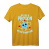 Be like a Proton Stay Positive Nerd Geek Science T-Shirt – Lustiges Wissenschaftsdesign für Lehrer, Kinder & Wissenschafts-Fans zum Geburtstag, Vatertag, Weihnachten