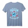 Be like a Proton Stay Positive Nerd Geek Science T-Shirt – Lustiges Wissenschaftsdesign für Lehrer, Kinder & Wissenschafts-Fans zum Geburtstag, Vatertag, Weihnachten