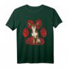 Brauner Chihuahua Valentinstag Pfote T-Shirt - Perfektes Geschenk für Hundeliebhaber & Freunde zum Valentinstag und Geburtstag