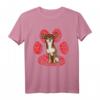 Brauner Chihuahua Valentinstag Pfote T-Shirt - Perfektes Geschenk für Hundeliebhaber & Freunde zum Valentinstag und Geburtstag