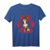 Brauner Chihuahua Valentinstag Pfote T-Shirt - Perfektes Geschenk für Hundeliebhaber & Freunde zum Valentinstag und Geburtstag