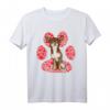 Brauner Chihuahua Valentinstag Pfote T-Shirt - Perfektes Geschenk für Hundeliebhaber & Freunde zum Valentinstag und Geburtstag