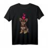 Lustiges Chihuahua Hund und Herz T-Shirt für Hundeliebhaber - Perfekt für Hundemamas und Hundepapas zum Gassi gehen und als Geschenk