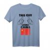 This Guy Loves China - Lustiges Chinesische Flagge T-Shirt für China-Fans und Humorliebhaber