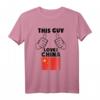 This Guy Loves China - Lustiges Chinesische Flagge T-Shirt für China-Fans und Humorliebhaber