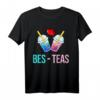 Bubble Tea Perlen Lustiges T-Shirt für Freunde - Perfektes Geschenk für Boba Tea Liebhaber, Mango, Litschi & Apfel Design