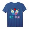 Bubble Tea Perlen Lustiges T-Shirt für Freunde - Perfektes Geschenk für Boba Tea Liebhaber, Mango, Litschi & Apfel Design