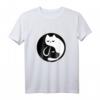 Yin Yang Katze und Hund T-Shirt für Frauen & Männer - Spirituelle Kleidung für innere Harmonie und Balance nach chinesischer Philosophie