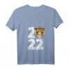 Damen 2022 Tiger Lunar Neujahr Sternzeichen Horoskop T-Shirt mit V-Ausschnitt – Perfekt für Chinesisches Neujahr, Horoskope & Geschenke für alle Altersgruppen