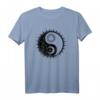 Yin und Yang Symbol T-Shirt mit Drachen - Chinesische Philosophie, Harmonie & Balance Design