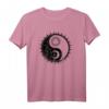 Yin und Yang Symbol T-Shirt mit Drachen - Chinesische Philosophie, Harmonie & Balance Design