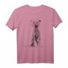 Sitzinder Hund T-Shirt - Chinesischer Schopfhund, Klassisch geschnitten, Doppelgenähter Saum