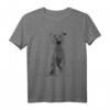 Sitzinder Hund T-Shirt - Chinesischer Schopfhund, Klassisch geschnitten, Doppelgenähter Saum