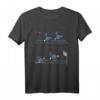 Lustiges Musik Noten Notenschlüssel Rennen Komponist Musiker T-Shirt – Perfektes Geschenk für Musiker, Chorsänger und Musikliebhaber zu Weihnachten, Geburtstag & Feiertagen