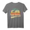 Papa Saurus Vintage Vatertag T-Shirt - Lustiges Retro Dino Design für den besten Papa, perfekt zum Männertag, Herrentag & Vatertagsfeier