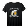 Mein erster Vatertag 2023 Vater Sohn Partnerlook T-Shirt für Männertag & Christi Himmelfahrt – Lustiges Papa & Sohn Design