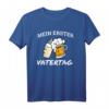 Mein erster Vatertag 2023 Vater Sohn Partnerlook T-Shirt für Männertag & Christi Himmelfahrt – Lustiges Papa & Sohn Design