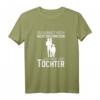 Papa Du Kannst Mich Nicht Erschrecken Ich Habe Zwei Töchter T-Shirt – Lustiges Vatertags- & Herrentags-Shirt für Väter, Großväter & Familienmitglieder
