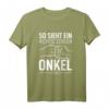 Vatertag T-Shirt Papa & Onkel - Lustiges Faust Design für Männer, Großväter & Papas als Geschenkidee für Vatertag, Geburtstag & Weihnachten