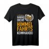 Lustiges Männertag Vatertag T-Shirt mit Hakke Dicht & Himmelfahrtskommando - Perfektes Geschenk für Väter, Großväter & Männer an Feiertagen
