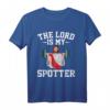 Jesus Lustige Sprüche Fitness Gym Bizeps T-Shirt – Perfektes Geschenk für Glaubende, Trainer & Fitnessfreaks zu Weihnachten, Geburtstag & Taufe