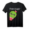 Lustiges Free Hugs Kaktus T-Shirt – Süßes Kuschelshirt für Pflanzen- und Kakteenliebhaber, perfekt als Weihnachts- oder Geburtstagsgeschenk