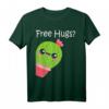 Lustiges Free Hugs Kaktus T-Shirt – Süßes Kuschelshirt für Pflanzen- und Kakteenliebhaber, perfekt als Weihnachts- oder Geburtstagsgeschenk