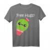 Lustiges Free Hugs Kaktus T-Shirt – Süßes Kuschelshirt für Pflanzen- und Kakteenliebhaber, perfekt als Weihnachts- oder Geburtstagsgeschenk
